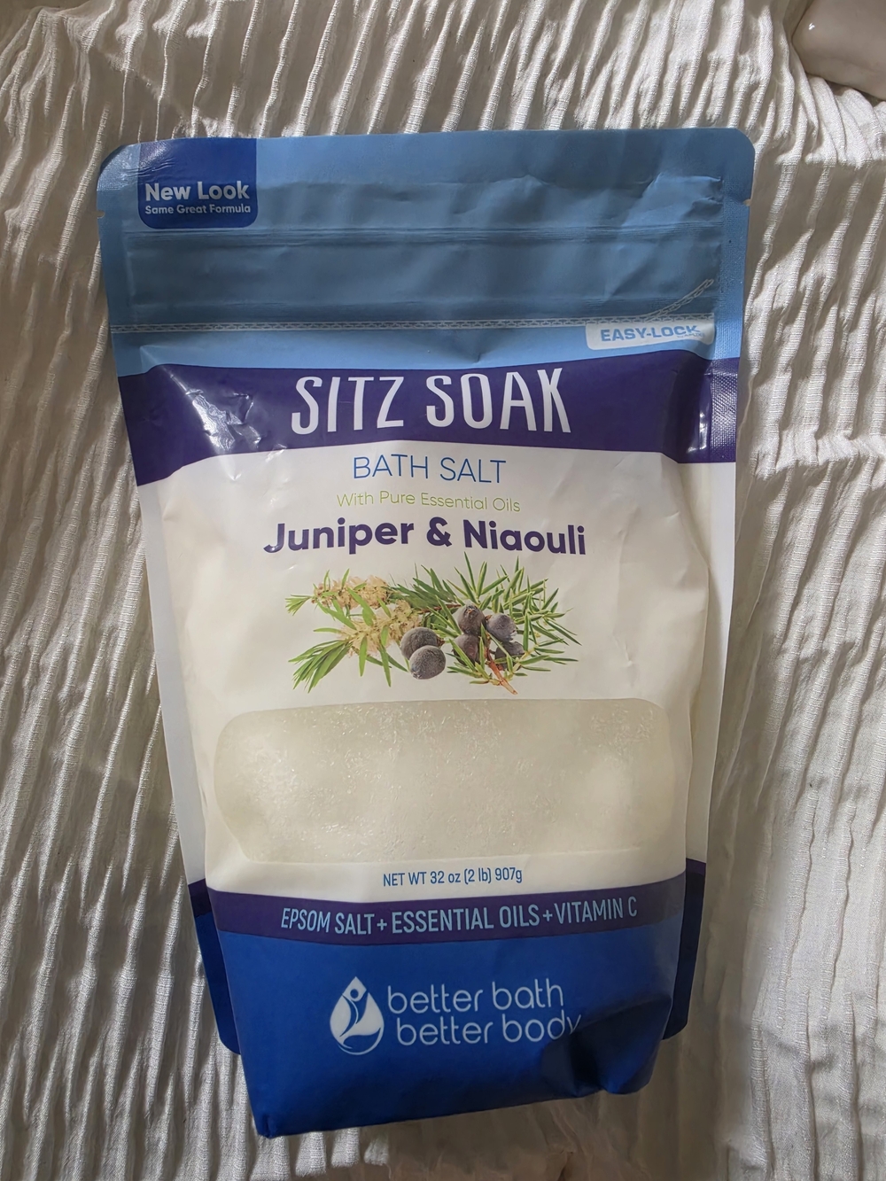 Juniper & Niaouli Bath Salt New/Unopened